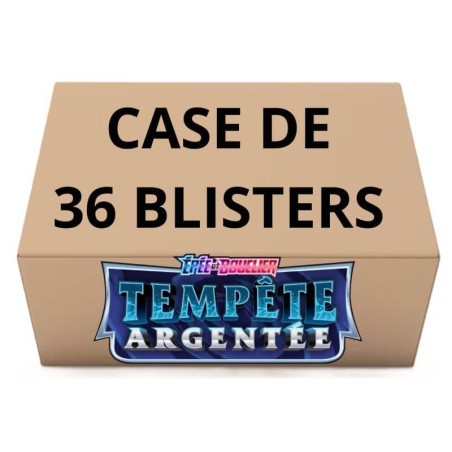 CASE DE 36 BLISTERS EB12 TEMPETE ARGENTEE / CARTE POKEMON VF