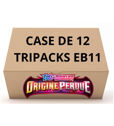 CASE DE 12 TRIPACKS EB11 ORIGINE PERDUE / CARTE POKEMON VF