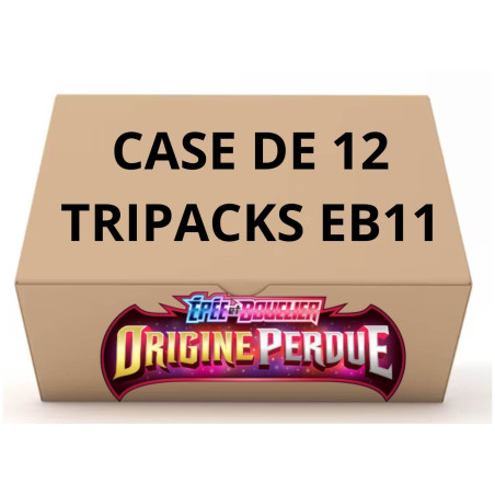 CASE DE 12 TRIPACKS EB11 ORIGINE PERDUE / CARTE POKEMON VF