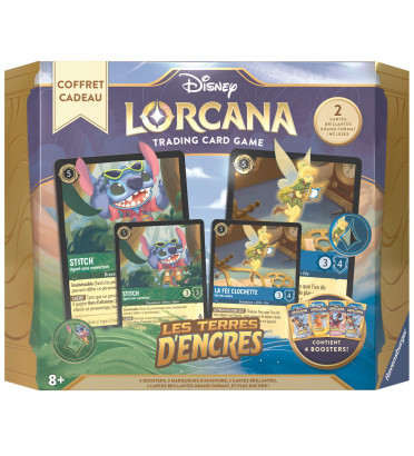 COFFRET CADEAU LORCANA LES TERRES DENCRES / CARTE VF