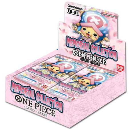 BOITE DE 24 BOOSTERS ONE PIECE MEMORIAL COLLECTION EB-01 / CARTE VERSION ANGLAISE