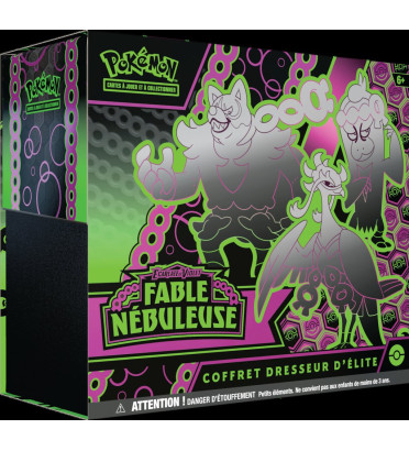 COFFRET DRESSEUR DELITE FABLE NEBULEUSE EV06.5 / CARTE POKEMON VF
