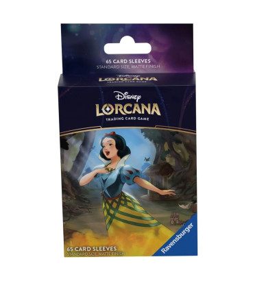 PROTEGE CARTE STANDARD LORCANA BLANCHE NEIGE X65 / RAVENSBURGER