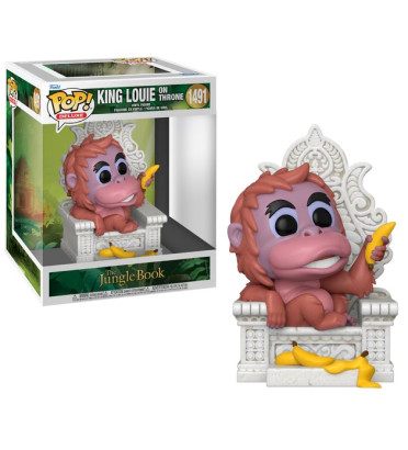 ROIE LOUIE ON THRONE / LE LIVRE DE LA JUNGLE / FIGURINE FUNKO POP