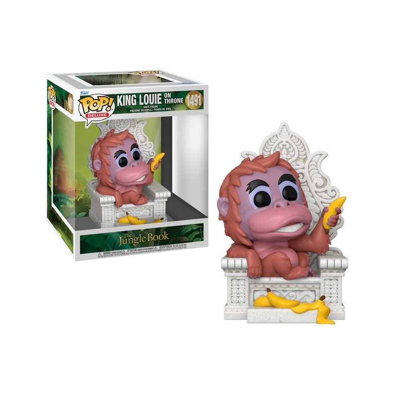 ROIE LOUIE ON THRONE / LE LIVRE DE LA JUNGLE / FIGURINE FUNKO POP