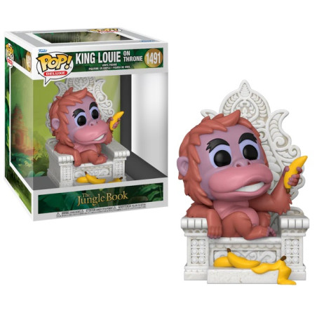 ROI LOUIE ON THRONE / LE LIVRE DE LA JUNGLE / FIGURINE FUNKO POP