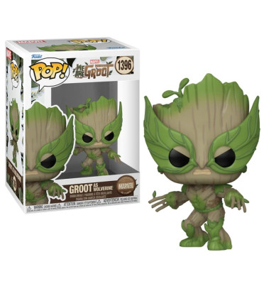 GROOT AS WOLVERINE / WE ARE GROOT / FIGURINE FUNKO POP