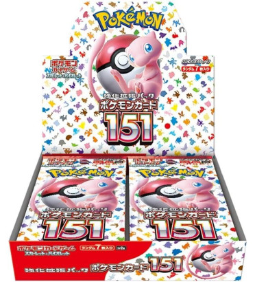 DISPLAY DE 20 BOOSTERS SV2A 151 / CARTE JAPONAISE