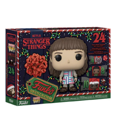 CALENDRIER DE LAVENT 2024 STRANGER THINGS / FIGURINE FUNKO POP