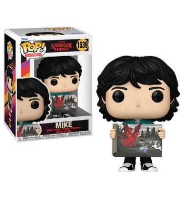 MIKE AVEC PEINTURE DE WILL / STRANGER THINGS / FIGURINE FUNKO POP