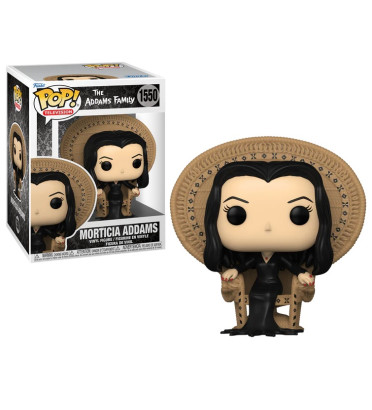 MORTICIA ADDAMS SUR CHAISE / LA FAMILLE ADDAMS / FIGURINE FUNKO POP