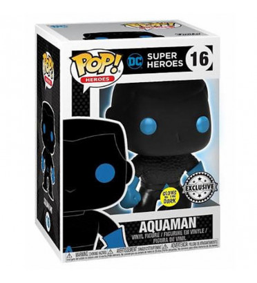 AQUAMAN / SUPER HEROES / FIGURINE FUNKO POP / GITD EXCLUSIVE