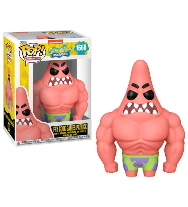 PATRICK AVEC MUSCLES / BOB LEPONGE / FIGURINE FUNKO POP