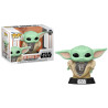 DIN GROGU WITH ARMOR / STAR WARS THE MANDALORIAN / FIGURINE FUNKO POP