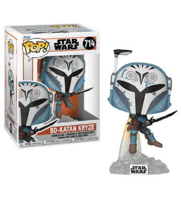BO-KATAN KRYZE WITH DARKSABER / STAR WARS THE MANDALORIAN / FIGURINE FUNKO POP
