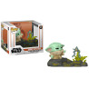 GROGU WITH FROG / STAR WARS THE MANDALORIAN / FIGURINE FUNKO POP