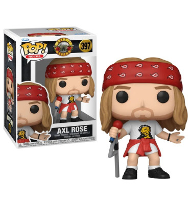 AXL ROSE 1980S / GUNS N ROSES / FIGURINE FUNKO POP