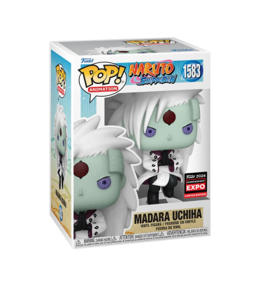 MADARA UCHIHA WITH RINNEGAN AND SHARINGAN / NARUTO / FIGURINE FUNKO POP / EXCLUSIVE C2E2