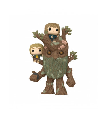 TREEBEARD WITH MERRY AND PIPPIN OVERSIZED / THE LORD OF THE RINGS / FIGURINE FUNKO POP