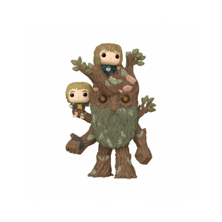 TREEBEARD WITH MERRY AND PIPPIN OVERSIZED / THE LORD OF THE RINGS / FIGURINE FUNKO POP