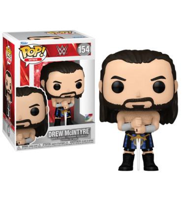 DREW MCINTYRE WITH SWORD / WWE / FIGURINE FUNKO POP