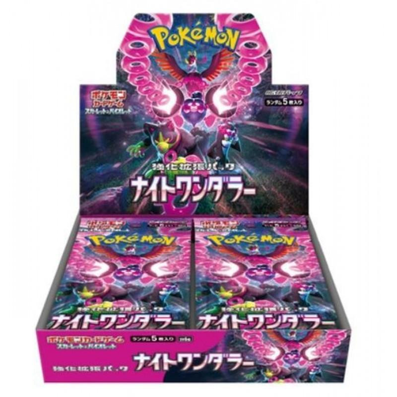 DISPLAY DE 30 BOOSTERS POKEMON SV6A NIGHT WANDERER / CARTE JAPONAISE