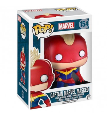 CAPTAIN MARVEL MASKED / MARVEL / FIGURINE FUNKO POP