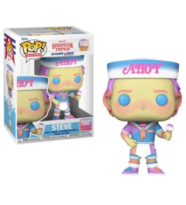 STEVE SCOOPS AHOY / STRANGER THINGS / FIGURINE FUNKO POP