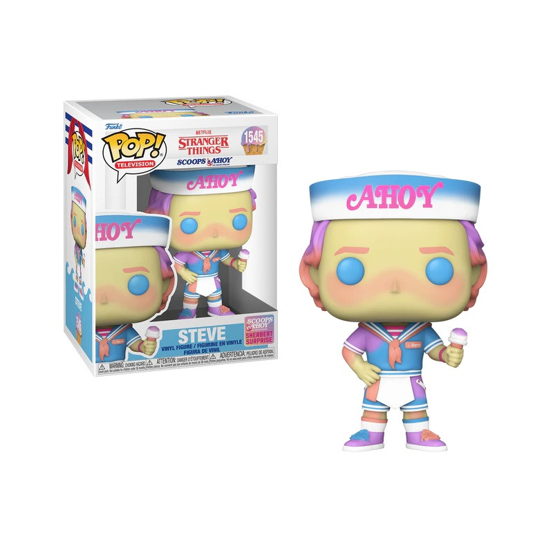 STEVE SCOOPS AHOY / STRANGER THINGS / FIGURINE FUNKO POP