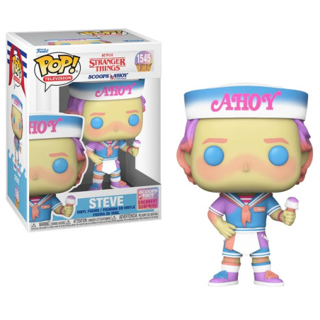 STEVE SCOOPS AHOY / STRANGER THINGS / FIGURINE FUNKO POP