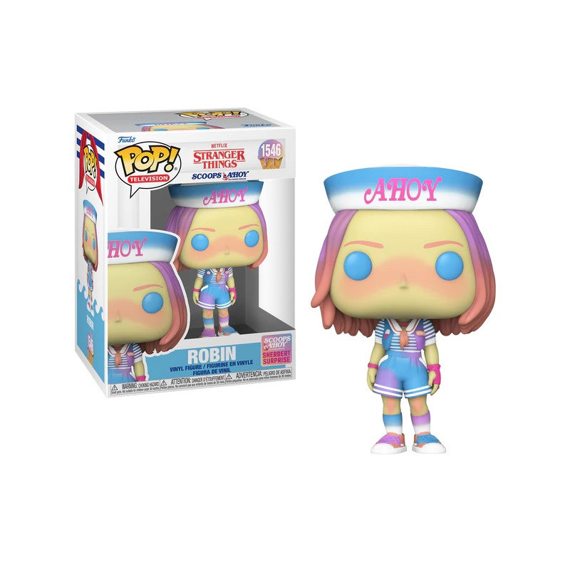 ROBIN SCOOPS AHOY / STRANGER THINGS / FIGURINE FUNKO POP ROBIN SCOOPS AHOY / STRANGER THINGS / FIGURINE FUNKO POP
