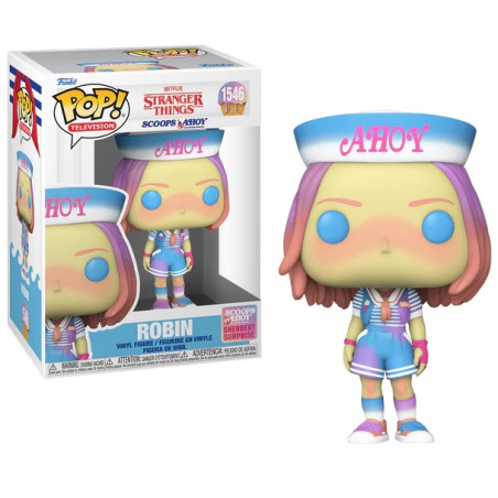 ROBIN SCOOPS AHOY / STRANGER THINGS / FIGURINE FUNKO POP