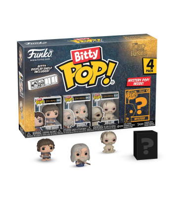 4 PACK FRODON / LE SEIGNEUR DES ANNEAUX / FUNKO BITTY POP