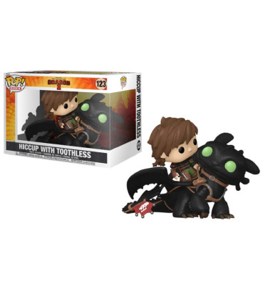 HICCUP WITH TOOTHLESS / DRAGON 2 / FIGURINE FUNKO POP HICCUP WITH TOOTHLESS / DRAGON 2 / FIGURINE FUNKO POP