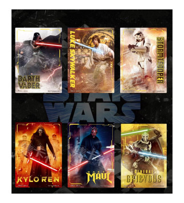 DISPLAY DE 10 BOOSTERS STAR WARS DELUXE EDITION CARD FUN