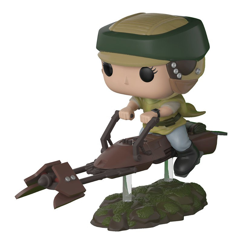 PRINCESSE LEIA AVEC SPEEDER / STAR WARS / FIGURINE FUNKO POP