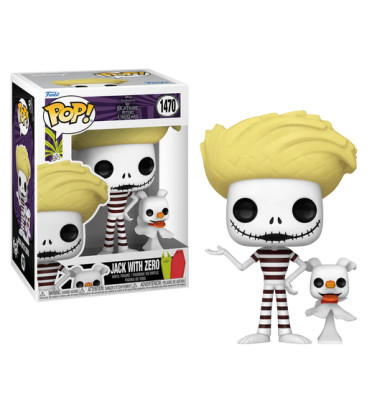 JACK WITH ZERO PLAGE / LETRANGE NOEL DE MR JACK / FIGURINE FUNKO POP