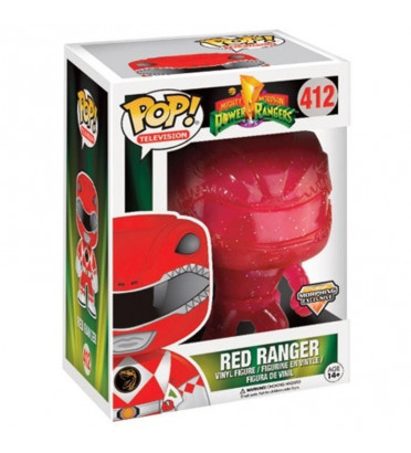 RANGER ROUGE / POWER RANGERS / FIGURINE FUNKO POP / MORPHING EXCLUSIVE