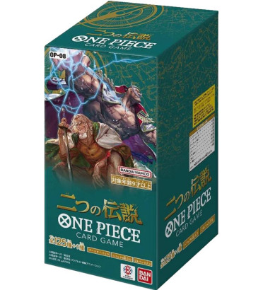 DISPLAY DE 24 BOOSTERS ONE PIECE TWO LEGENDS OP08 / CARTE JAPONAISE