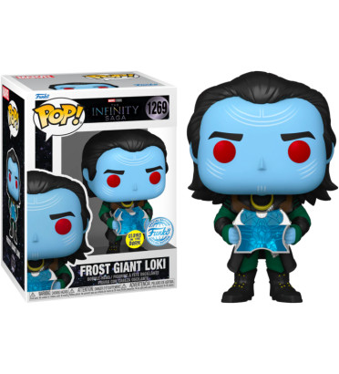 FROST GIANT LOKI / INFINITY SAGA / FIGURINE FUNKO POP / EXCLUSIVE SPECIAL EDITION / GITD