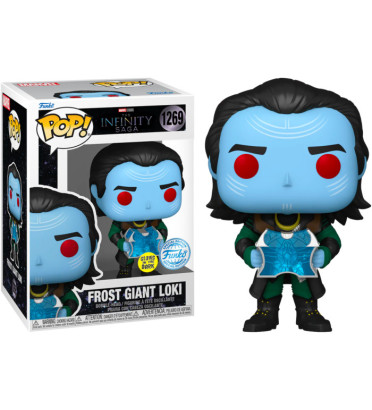 FROST GIANT LOKI / INFINITY SAGA / FIGURINE FUNKO POP / EXCLUSIVE SPECIAL EDITION / GITD