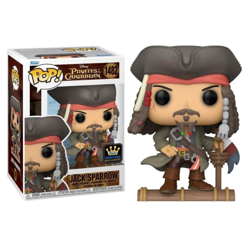 JACK SPARROW OPENING / PIRATES DES CARAÏBES / FIGURINE FUNKO POP / EXCLUSIVE SPECIALTY SERIES