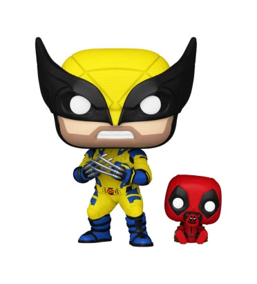 WOLVERINE WITH BABYPOOL / DEADPOOL AND WOLVERINE / FIGURINE FUNKO POP