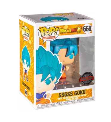 SSGSS GOKU / DRAGON BALL SUPER / FIGURINE FUNKO POP / EXCLUSIVE SPECIAL EDITION