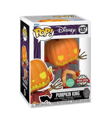 PUMPKIN KING / LETRANGE NOEL DE MR JACK / FIGURINE FUNKO POP / EXCLUSIVE SPECIAL EDITION / SCENTED