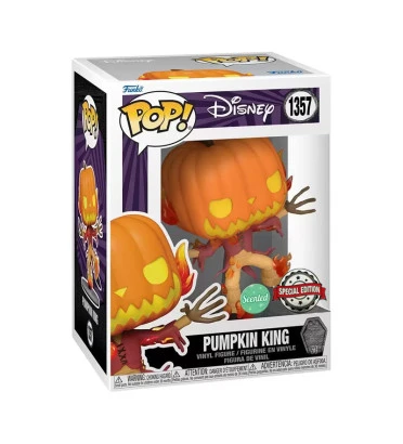 PUMPKIN KING / LETRANGE NOEL DE MR JACK / FIGURINE FUNKO POP / EXCLUSIVE SPECIAL EDITION / SCENTED