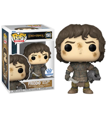 FRODO WITH ORC HELMET / LE SEIGNEUR DES ANNEAUX / FIGURINE FUNKO POP / EXCLUSIVE FUNKO SHOP