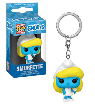 SCHTROUMPFETTE / LES SCHTROUMPFS / FUNKO POP POCKET POP SCHTROUMPFETTE / LES SCHTROUMPFS / FUNKO POP POCKET POP