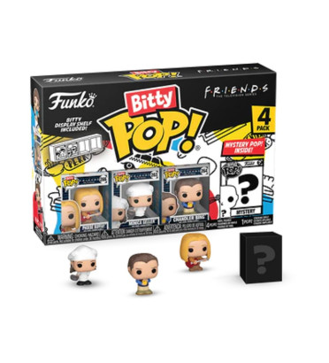 4 PACK PHOEBE / FRIENDS / FUNKO BITTY POP
