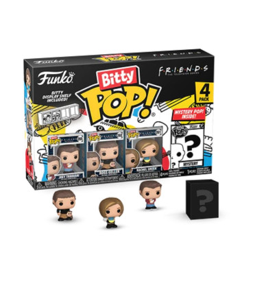 4 PACK JOEY / FRIENDS / FUNKO BITTY POP